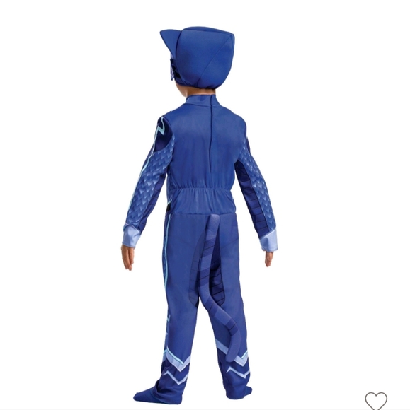 Toddler PJ Masks CATBOY Classic Halloween Costume Jumpsuit with Headpiece - Picture 2 of 9